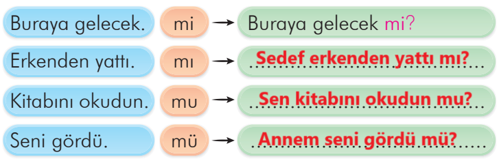 2. Sınıf Türkçe Ders Kitabı Sayfa 246 Cevapları İlke Yayıncılık