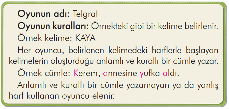 2. Sınıf Türkçe Ders Kitabı Sayfa 258 Cevapları İlke Yayıncılık