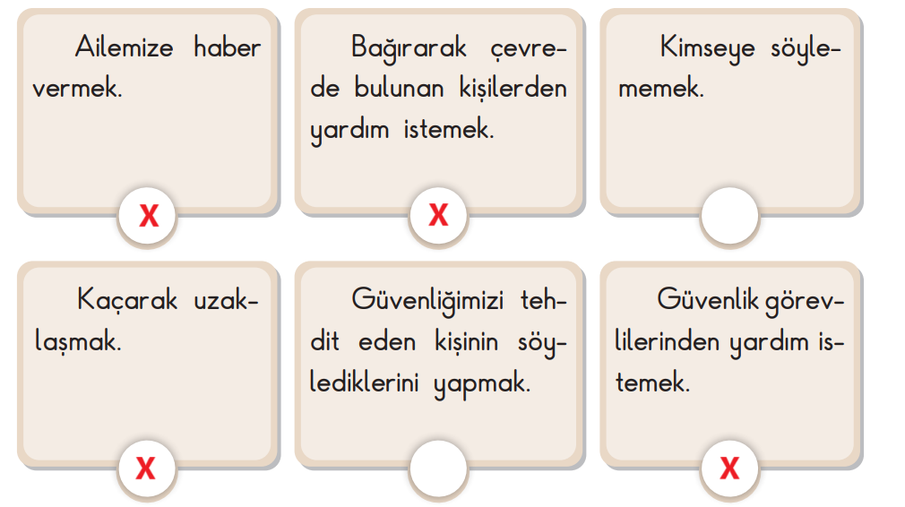 3. Sınıf Hayat Bilgisi Ders Kitabı Sayfa 138 Cevapları SDR İpekyolu Yayıncılık