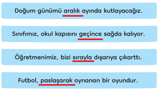 3. Sınıf Türkçe Ders Kitabı Sayfa 201 Cevapları MEB Yayınları