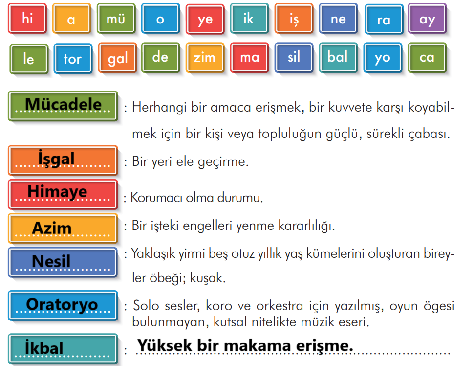 3. Sınıf Türkçe Ders Kitabı Sayfa 221 Cevapları İlke Yayıncılık