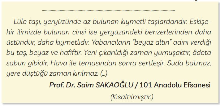 3. Sınıf Türkçe Ders Kitabı Sayfa 222 Cevapları MEB Yayınları