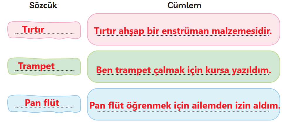 3. Sınıf Türkçe Ders Kitabı Sayfa 231 Cevapları MEB Yayınları