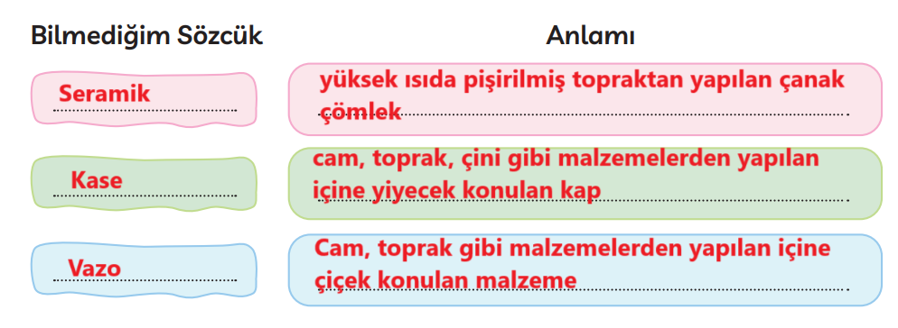 3. Sınıf Türkçe Ders Kitabı Sayfa 249 Cevapları MEB Yayınları