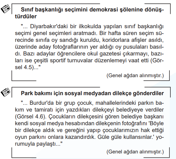 5. Sınıf Sosyal Bilgiler Ders Kitabı Sayfa 15 Cevapları MEB Yayınları