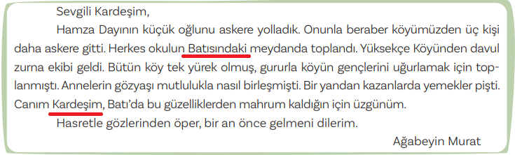 5. Sınıf Türkçe Ders Kitabı Sayfa 50 Cevapları MEB Yayınları1