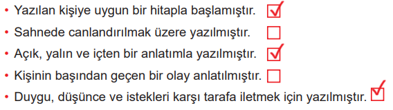 6. Sınıf Türkçe Ders Kitabı Sayfa 178 Cevapları MEB Yayınları