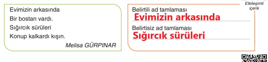 6. Sınıf Türkçe Ders Kitabı Sayfa 190 Cevapları Yıldırım Yayınları