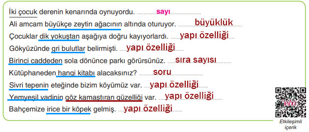 6. Sınıf Türkçe Ders Kitabı Sayfa 199 Cevapları Yıldırım Yayınları