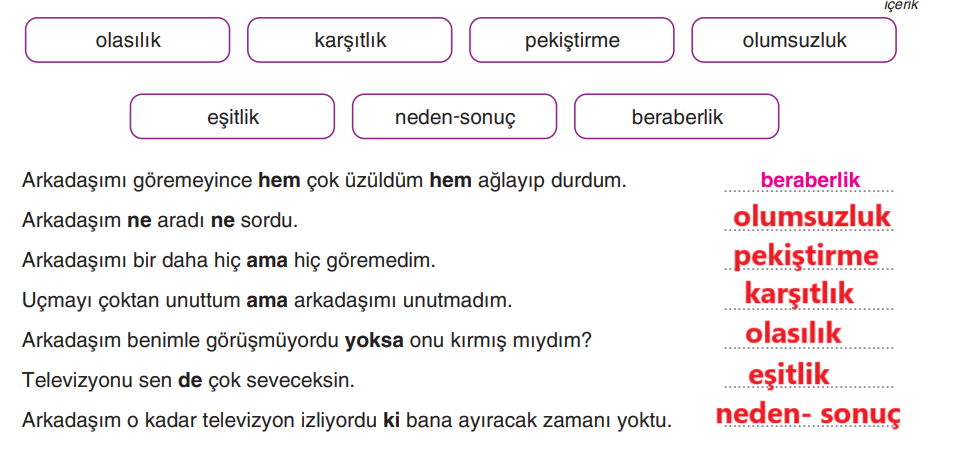 6. Sınıf Türkçe Ders Kitabı Sayfa 225 Cevapları Yıldırım Yayınları