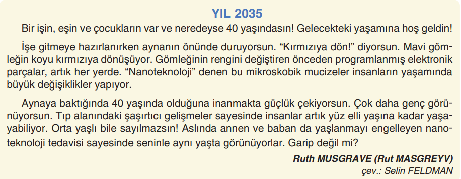 6. Sınıf Türkçe Ders Kitabı Sayfa 246 Cevapları Yıldırım Yayınları