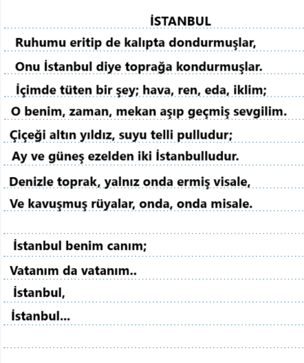 7. Sınıf Türkçe Ders Kitabı Sayfa 180 Cevapları MEB Yayınları