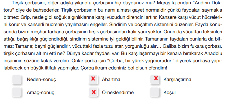 7.  Sınıf Türkçe Ders Kitabı Sayfa 182 Cevapları Özgün Yayınları1