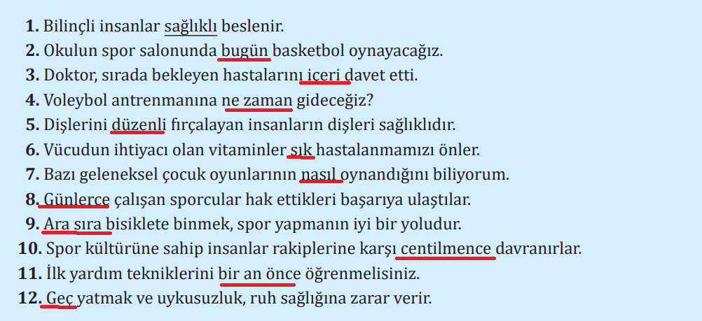 7. Sınıf Türkçe Ders Kitabı Sayfa 211 Cevapları MEB Yayınları