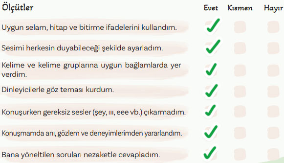 5. Sınıf Türkçe Ders Kitabı Sayfa 111 Cevapları MEB Yayınları