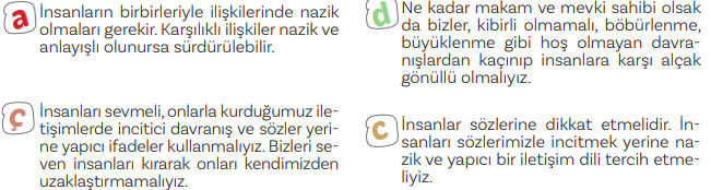 5. Sınıf Türkçe Ders Kitabı Sayfa 89 Cevapları MEB Yayınları