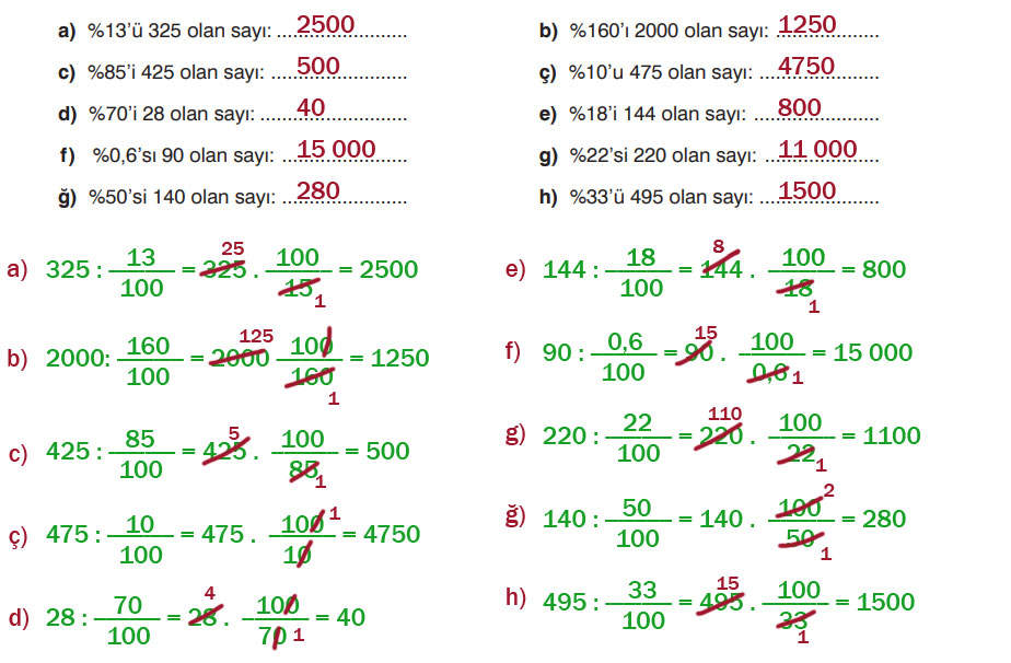 7. Sınıf Matematik Ders Kitabı Sayfa 173 Cevapları EDAT Yayınları