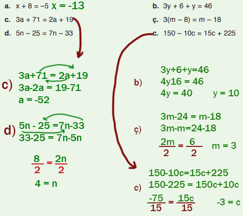 8. Sınıf Matematik Ders Kitabı Sayfa 140 Cevapları ADA Yayıncılık