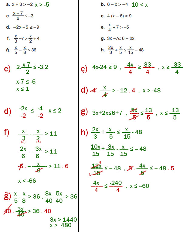 8. Sınıf Matematik Ders Kitabı Sayfa 192 Cevapları ADA Yayıncılık